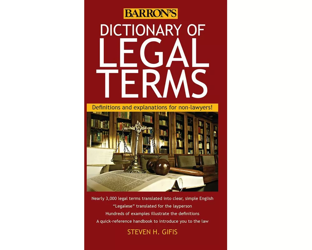 Dictionary of Legal Terms