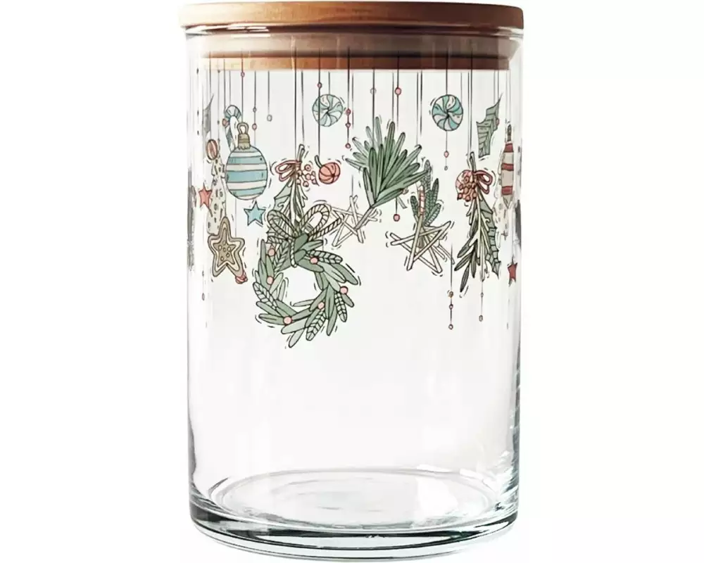 Wunderle Weihnachtszauber 880 ml, mit Holzdeckel