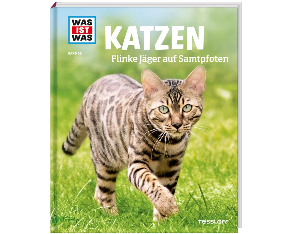 WAS IST WAS Band 59 Katzen. Flinke Jäger auf Samtpfoten