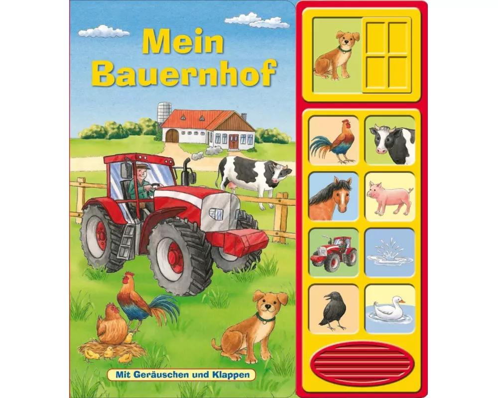 Klappen-Geräusche-Buch, Mein Bauernhof