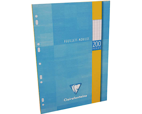 CLAIREFONTAINE Ringbucheinlagen A4 1732 5 mm kariert 50 Stück