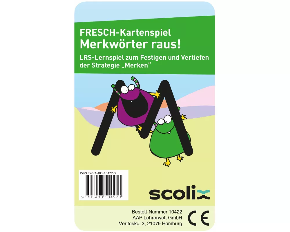 FRESCH-Kartenspiel: Merkwörter raus!