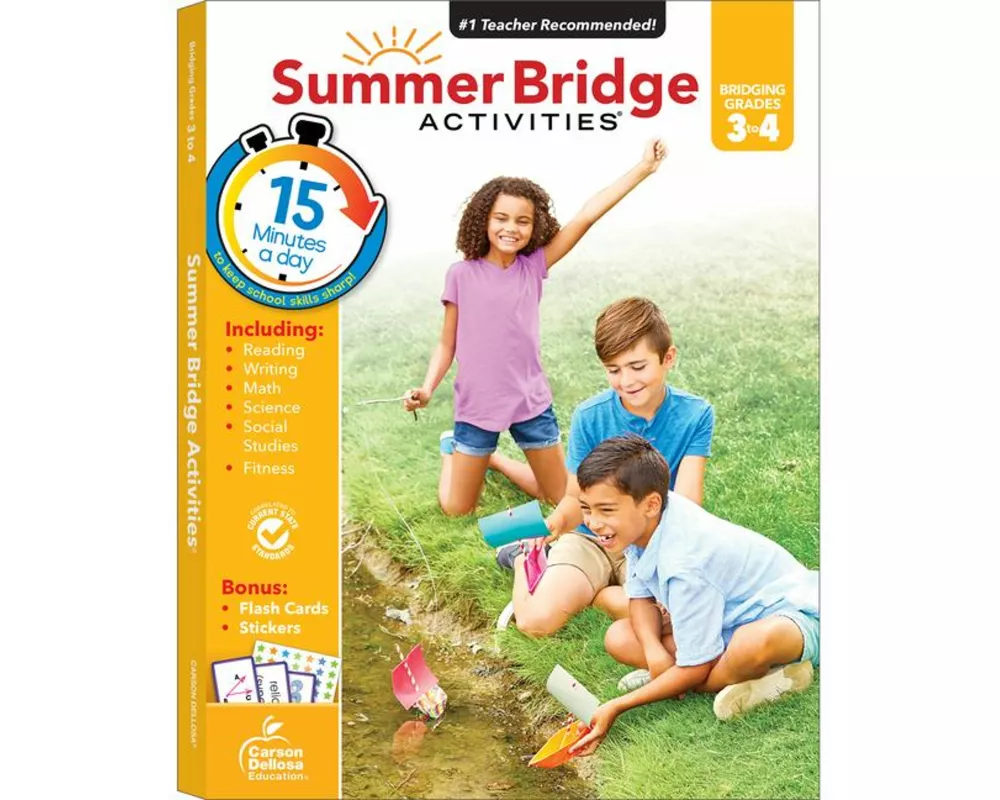 Summer Bridge Activities Grades 3 to 4