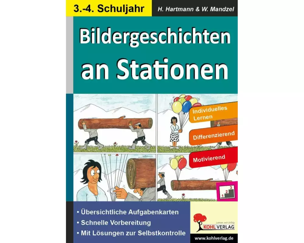 Bildergeschichten an Stationen