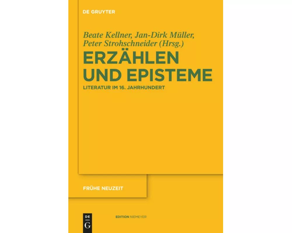 Erzählen und Episteme