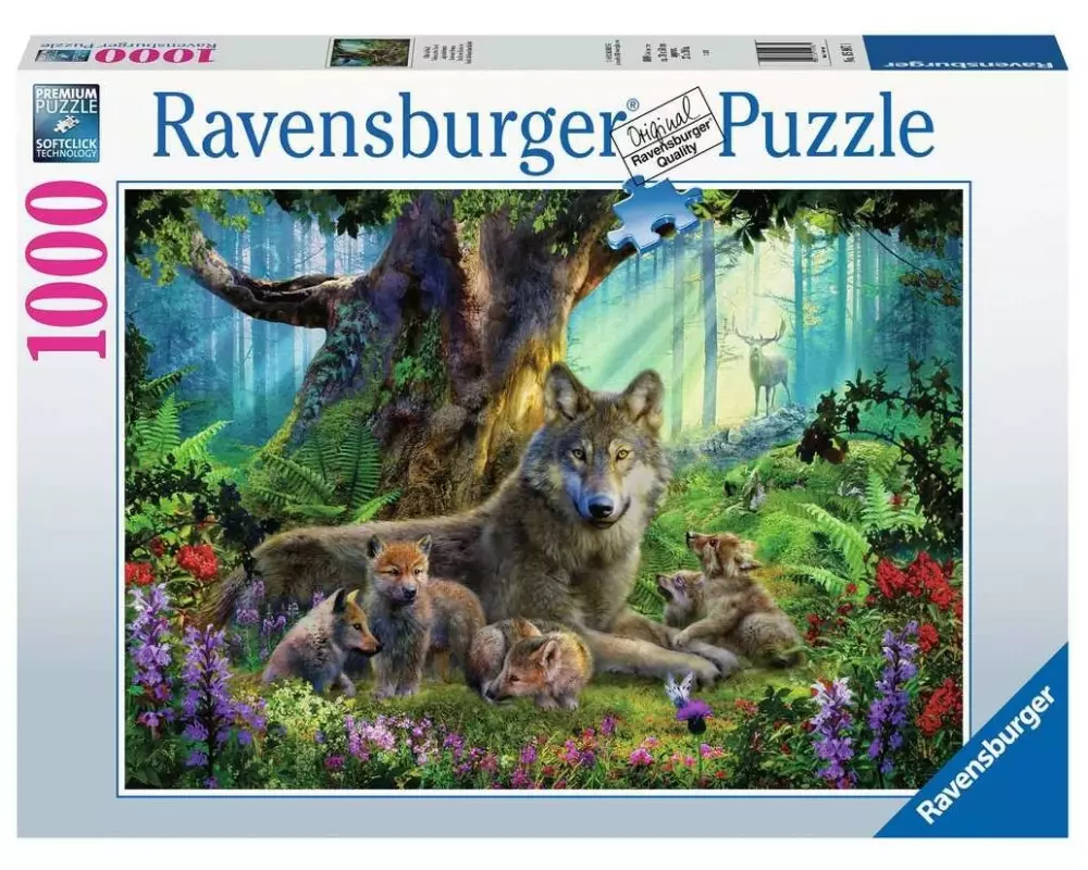 Ravensburger Puzzle Wölfe im Wald