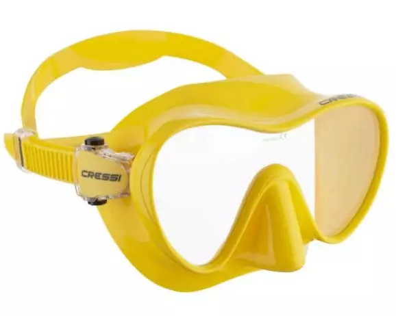 CRESSI Tauchmaske F1 Gelb
