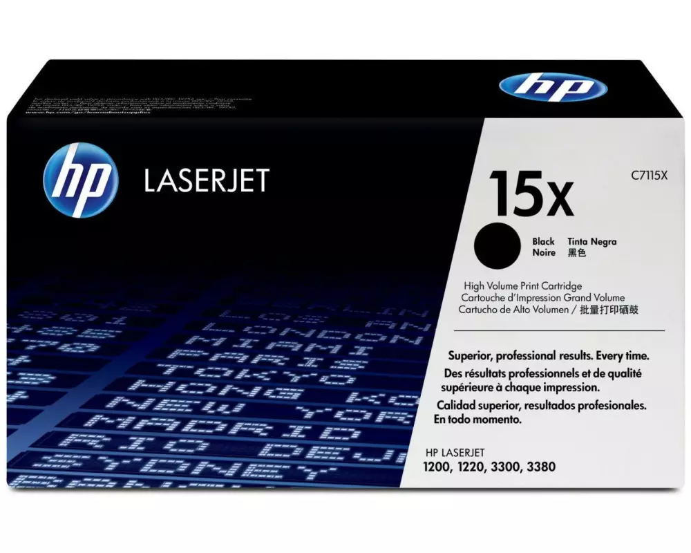 HP Toner Nr. 15X (C7115X) Black