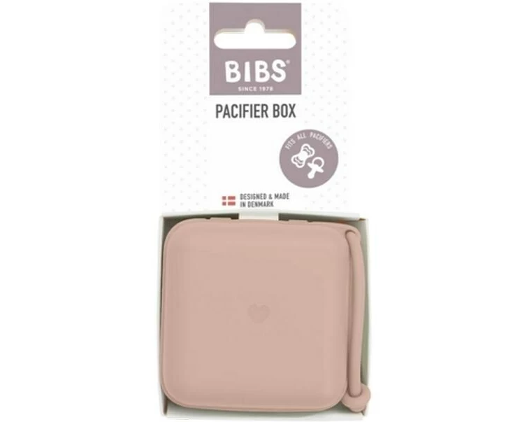 Bibs Schnullerbox Kunststoff Rosa