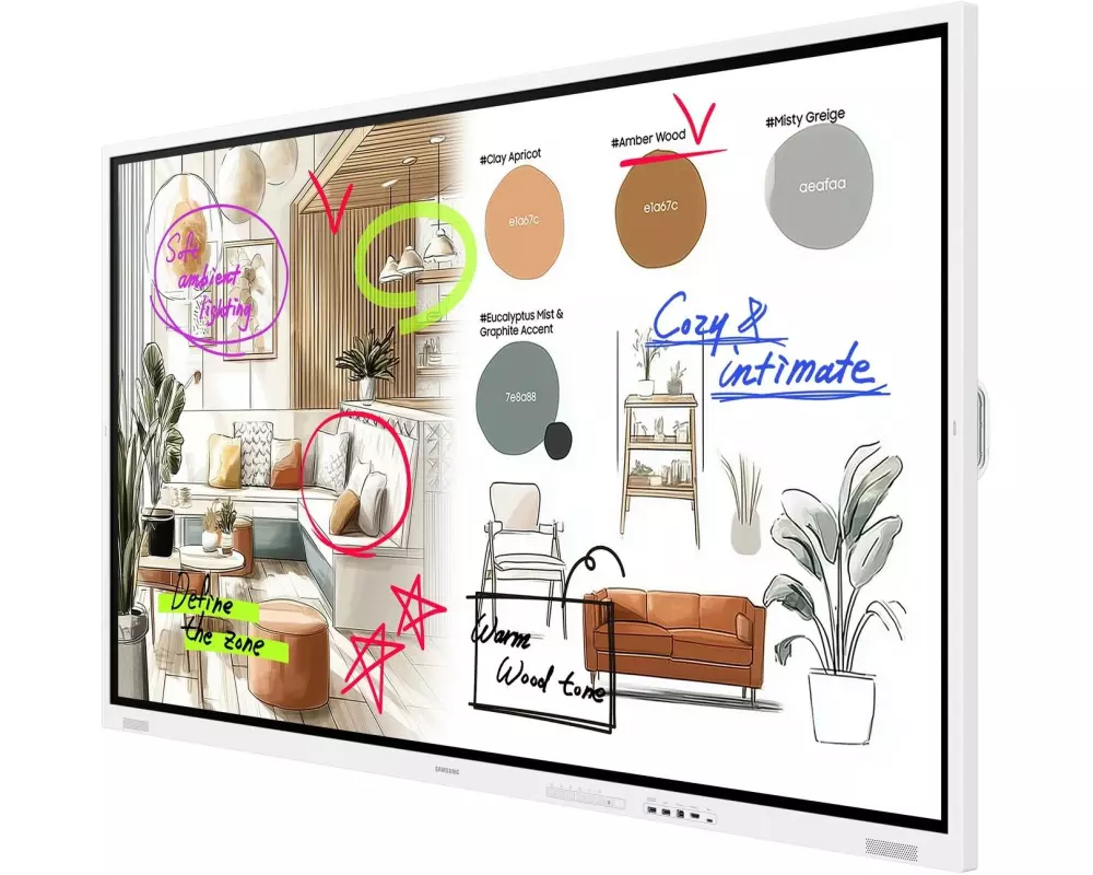 Samsung Touch Display Flip WM75FX Infrarot 75 "