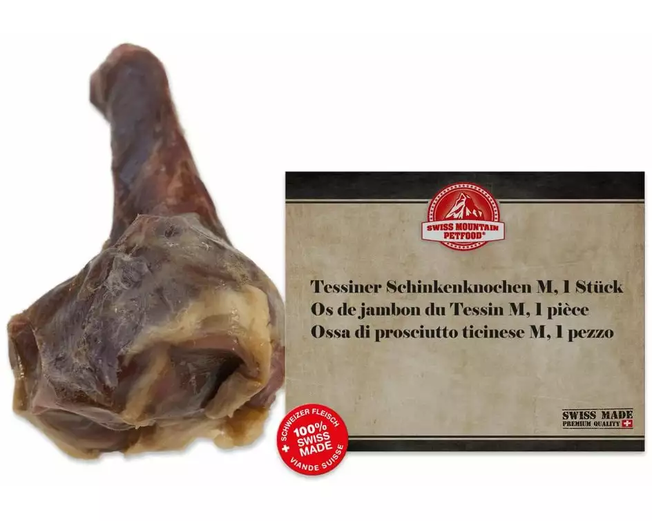 Swiss Mountain Petfood Tessiner Schinkenknochen M, 200 - 280 g
