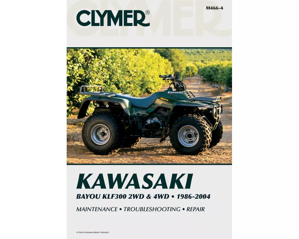 Kawasaki Bayou KLF300 2WD (1986-2004) & 4WD (1989-2004) Service Repair Manual