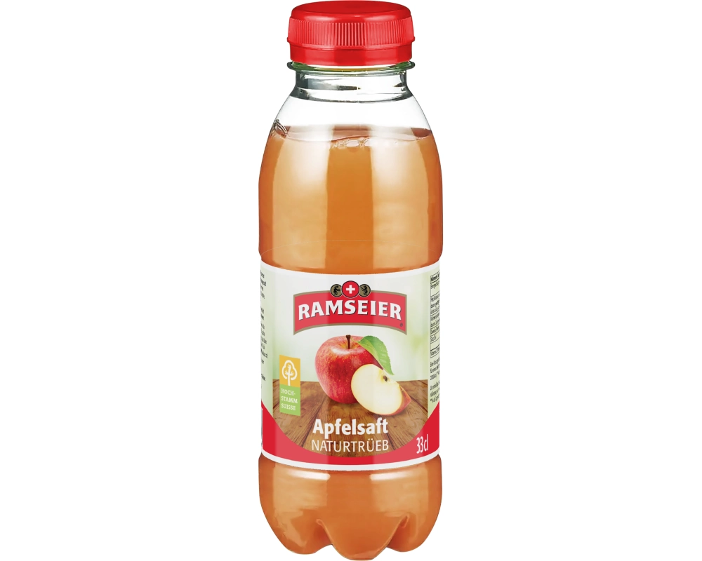 RAMSEIER Apfelsaft trüb 1316 33 cl, 6 Stk.