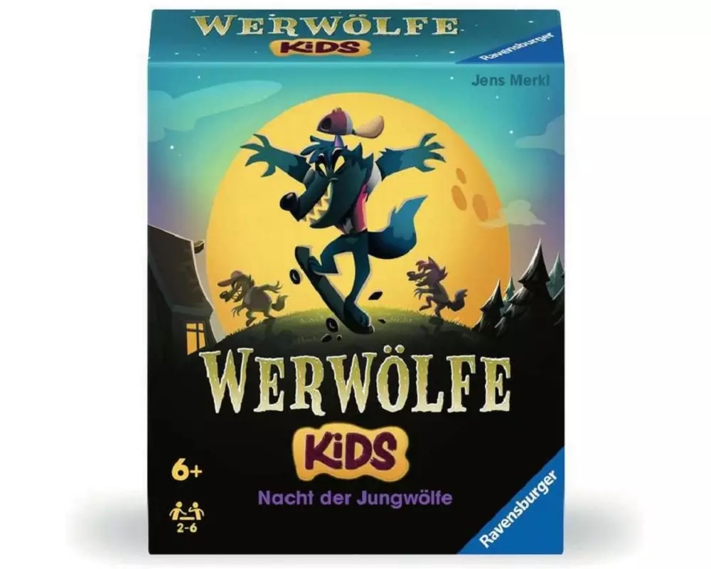 Ravensburger Familienspiel Werwölfe – Nacht der Jungwölfe