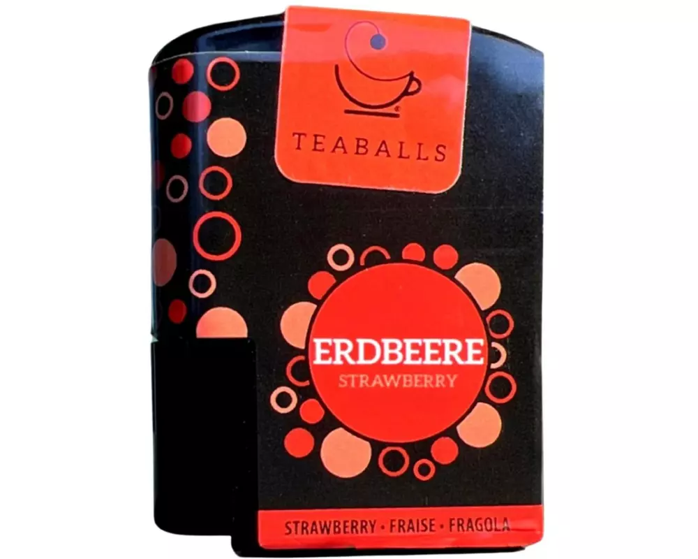 TEABALLS Teaballs Erdbeere Black Selection 30-60 Tassen
