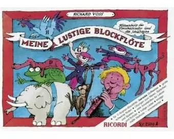 Meine lustige Blockflöte - Band 1 (Barocke Griffweise)