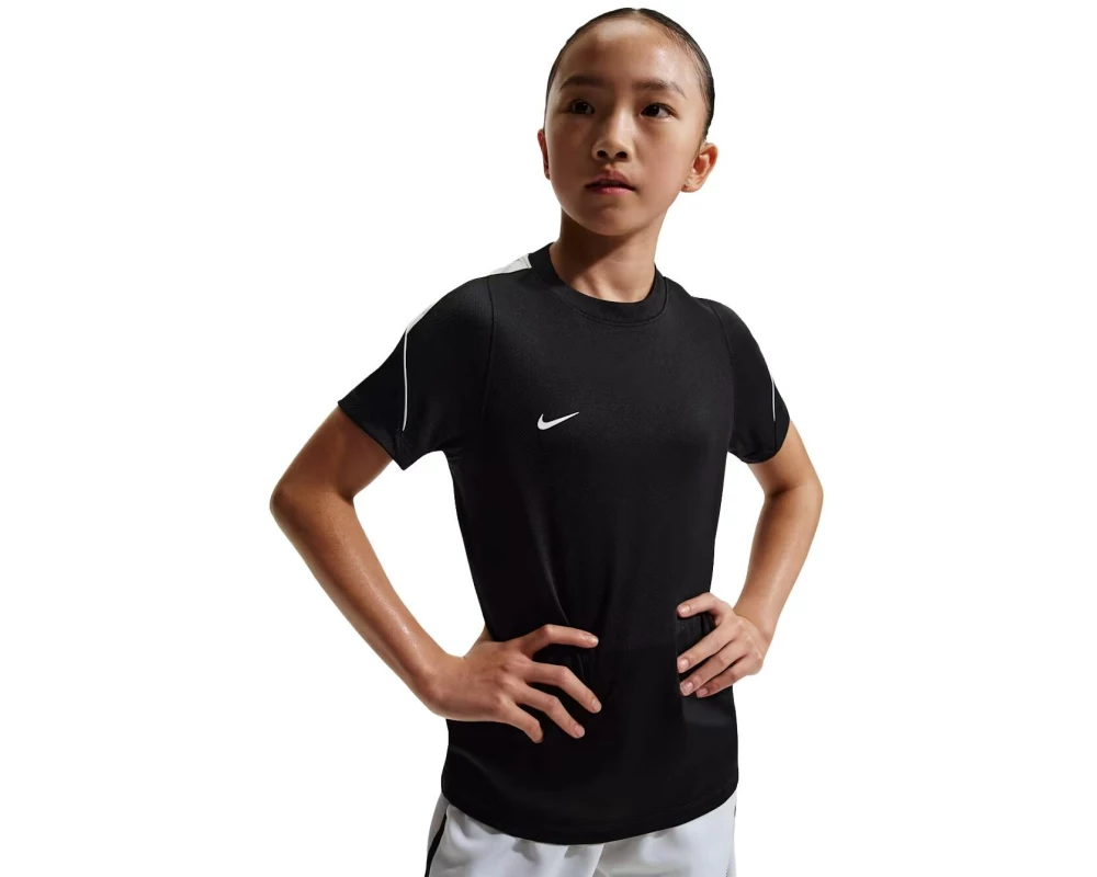 NIKE Fussballoberteil Strike Dri-FIT , Schwarz/Weiss