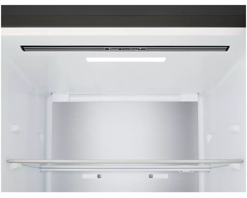 LG Kühl-Gefrierkombination GBBS524AEV Schwarz, Wechselbar