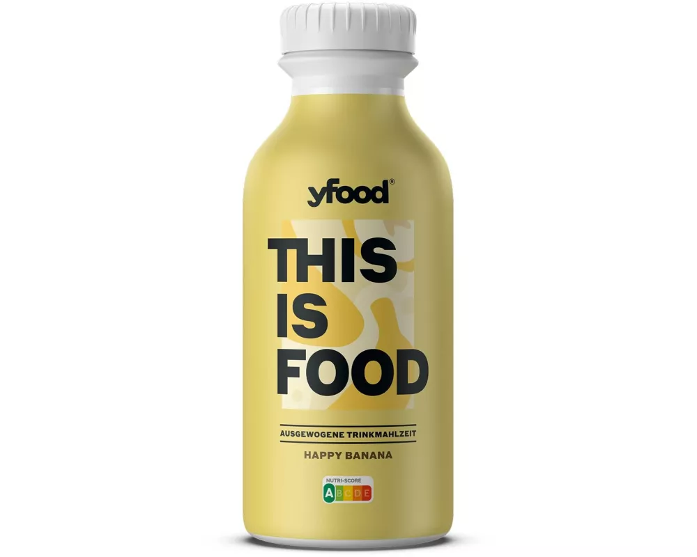 YFOOD Trinkmahlzeit Happy Banana 500 ml