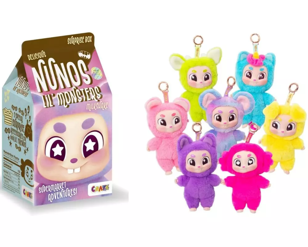 Craze Plüsch Nunos Lil' Monsters Assortiert