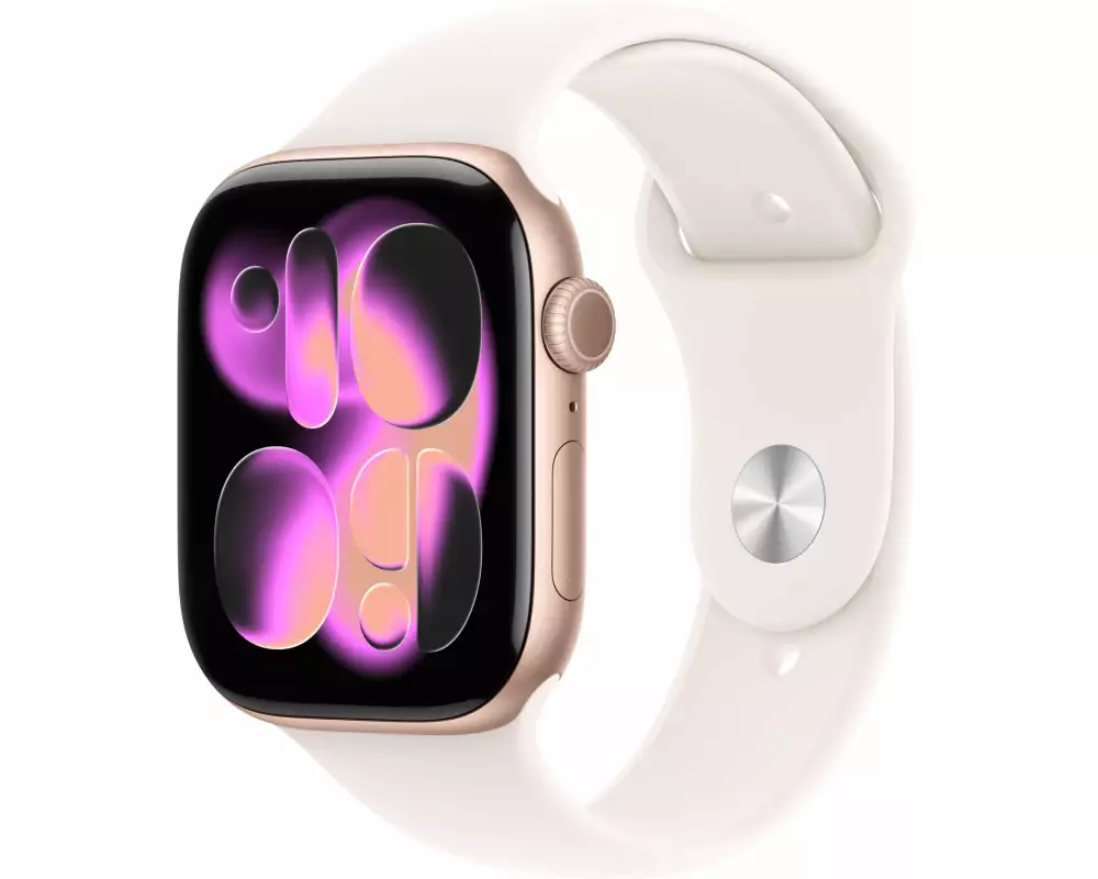 Apple Watch Series 11 46 mm LTE Gold Titan Light Blush Sport M/L