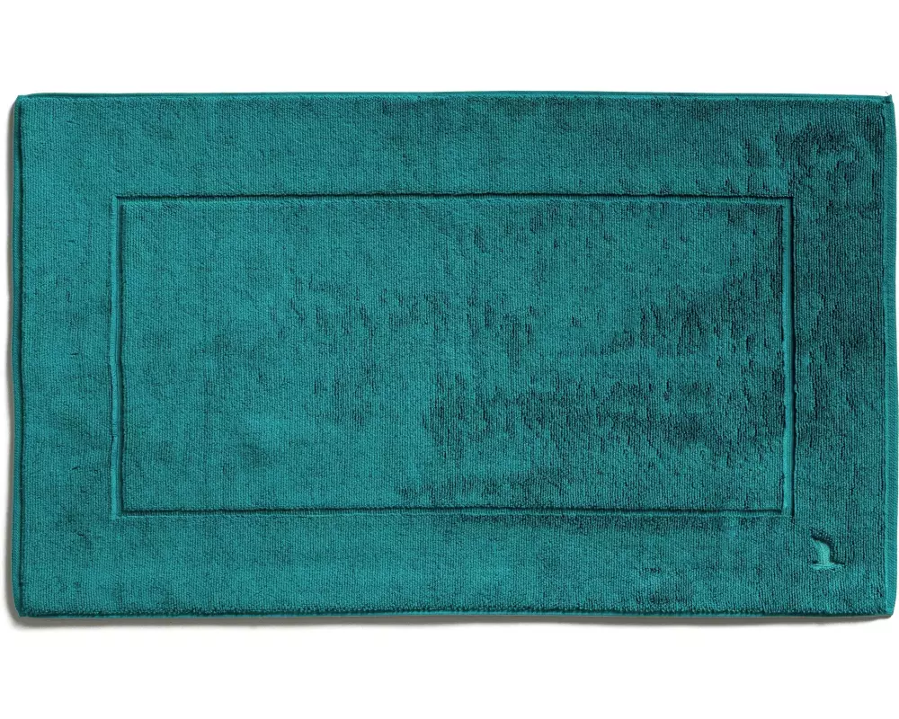 Möve Badteppich Superwuschel 60 x 100 cm, Blaugrün