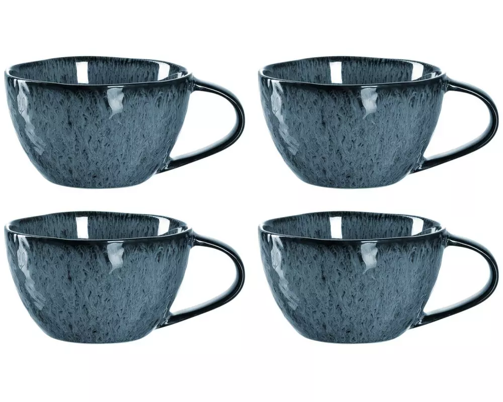 Leonardo Kaffeetasse Matera 290 ml, 4 Stück, Blau