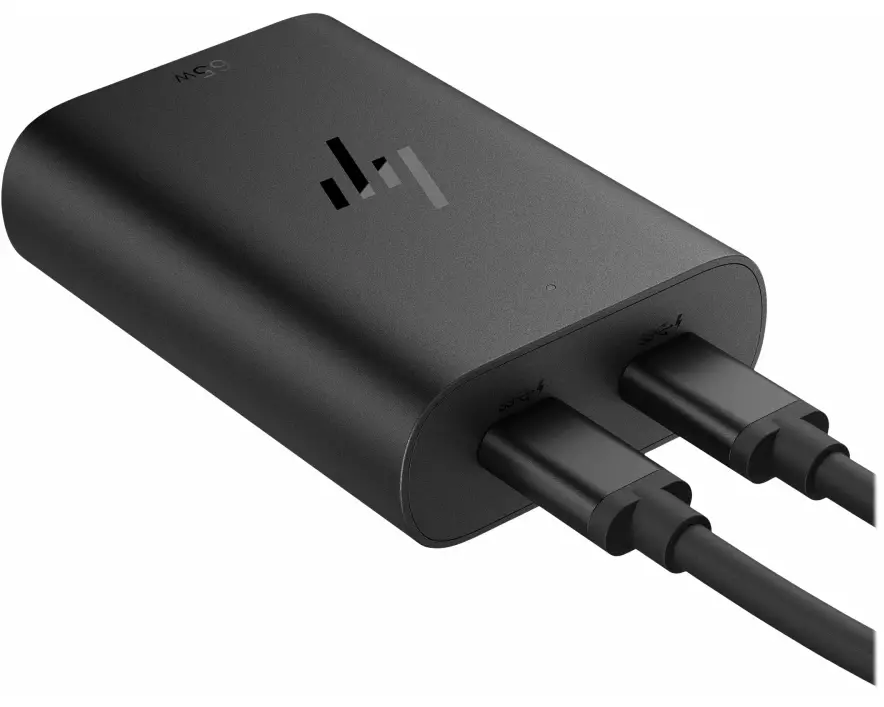 HP USB-C, 65W, GaN, Laptop, Charger