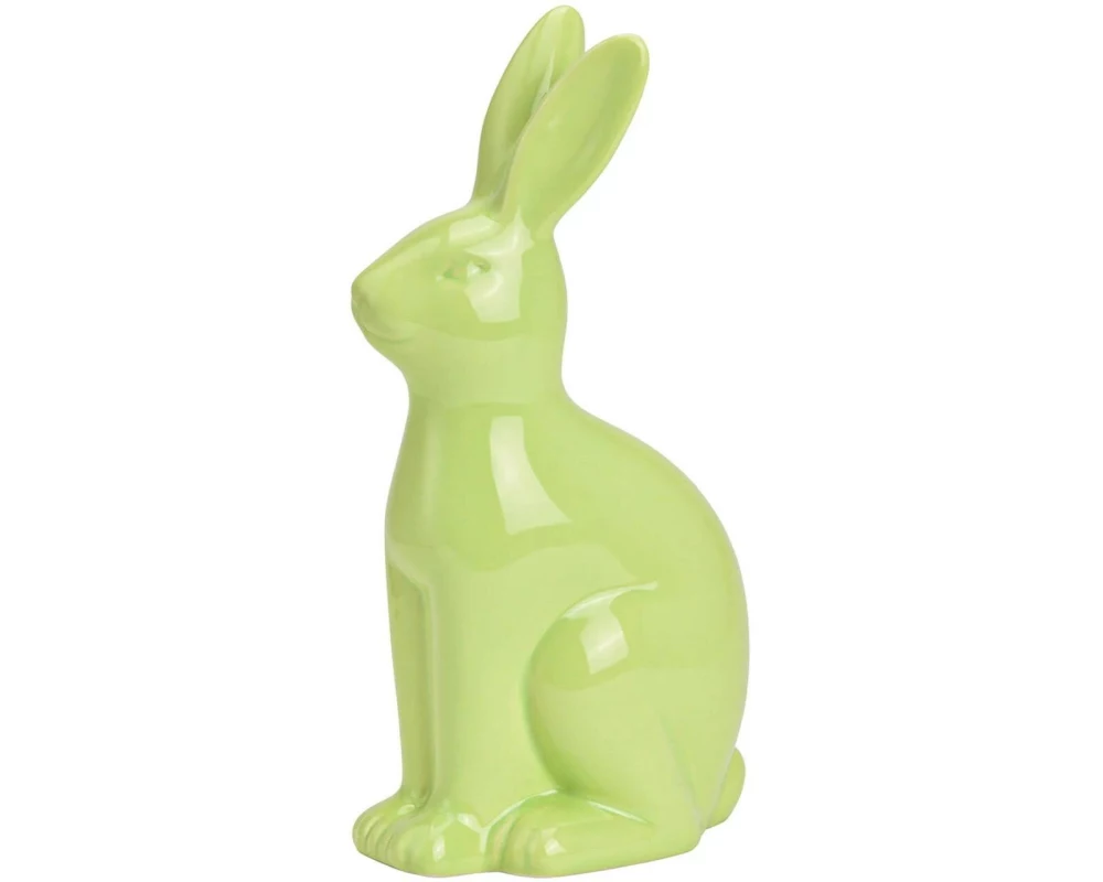 G. Wurm Aufsteller Hase 25 cm, Grün