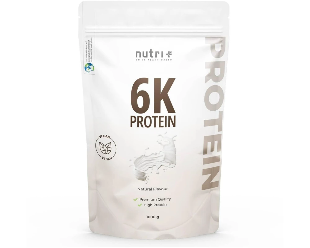 Nutri+ Pulver Vegan 6K Protein Neutral 1000 g