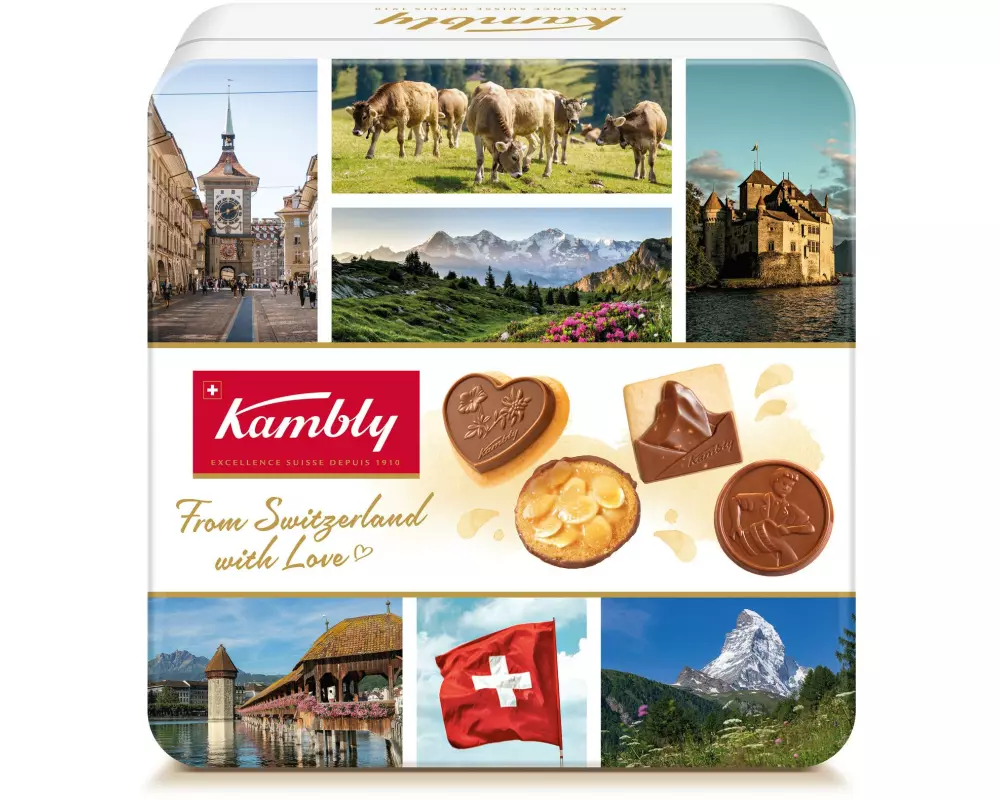 Kambly Guetzli Souvenir Dose 80 g