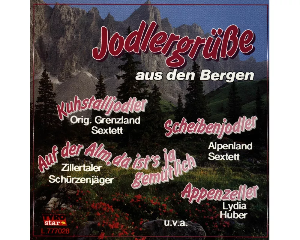 Jodlergrüáe Aus Den Bergen