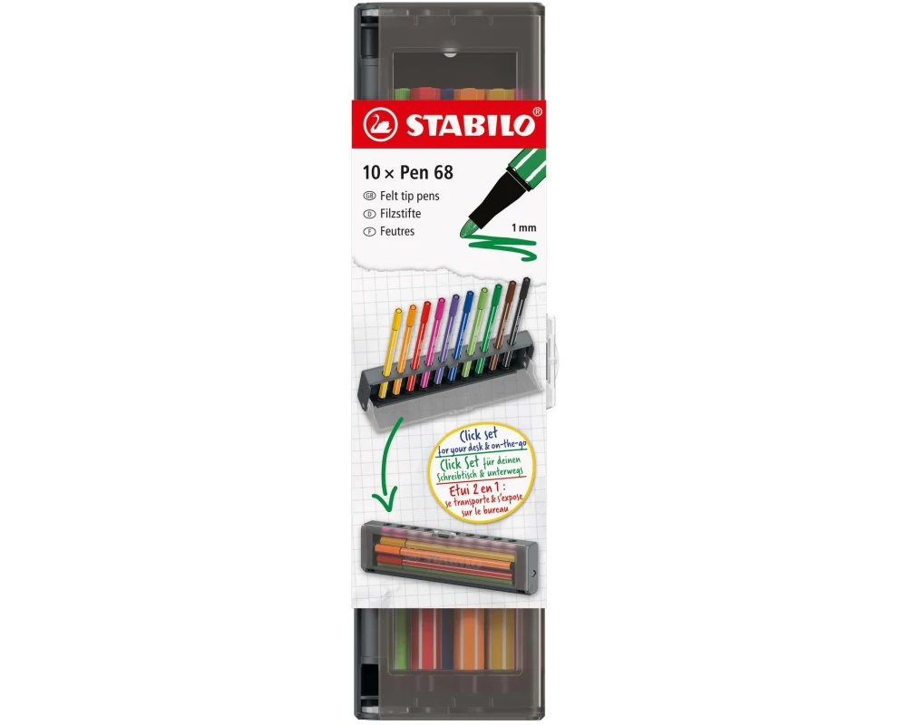STABILO Filzstift Pen 68 10 Stück