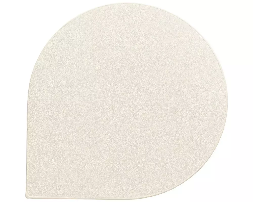 Kela Glasuntersetzer Edel 10 x 10 cm, Weiss