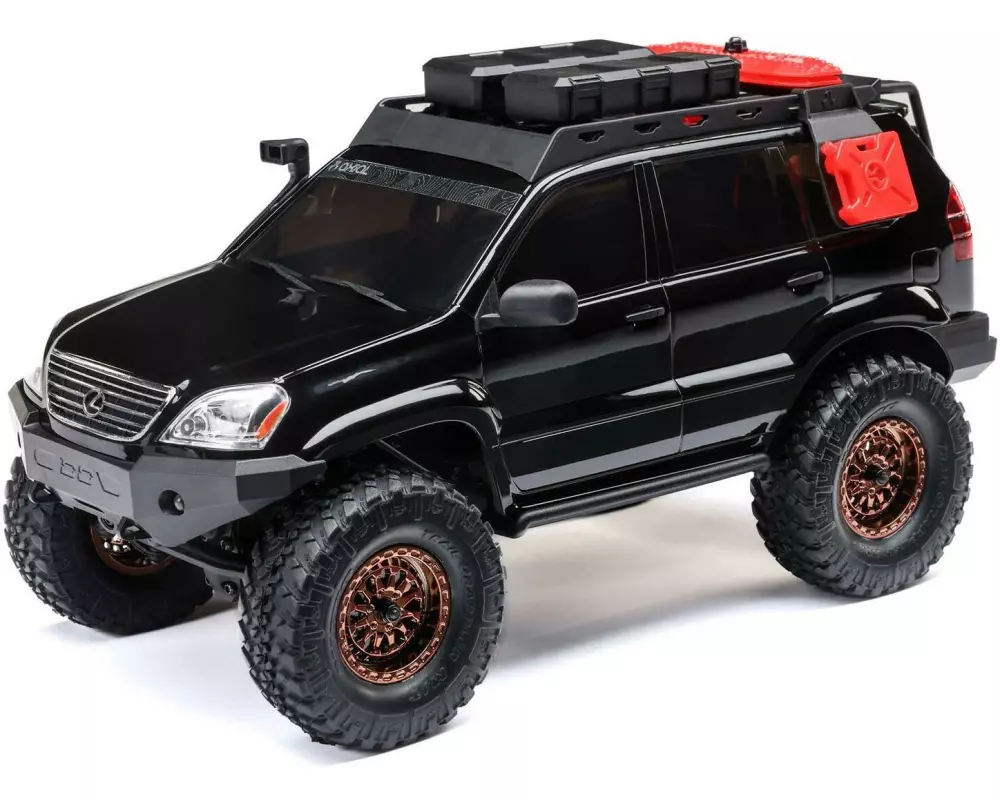 Axial Scale Crawler SCX24 Lexus GX470, Schwarz RTR 1:24