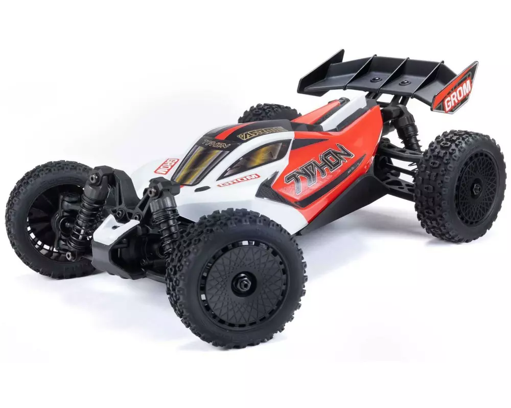 Arrma Buggy Typhon Grom Mega 380 Rot, RTR, 1:18