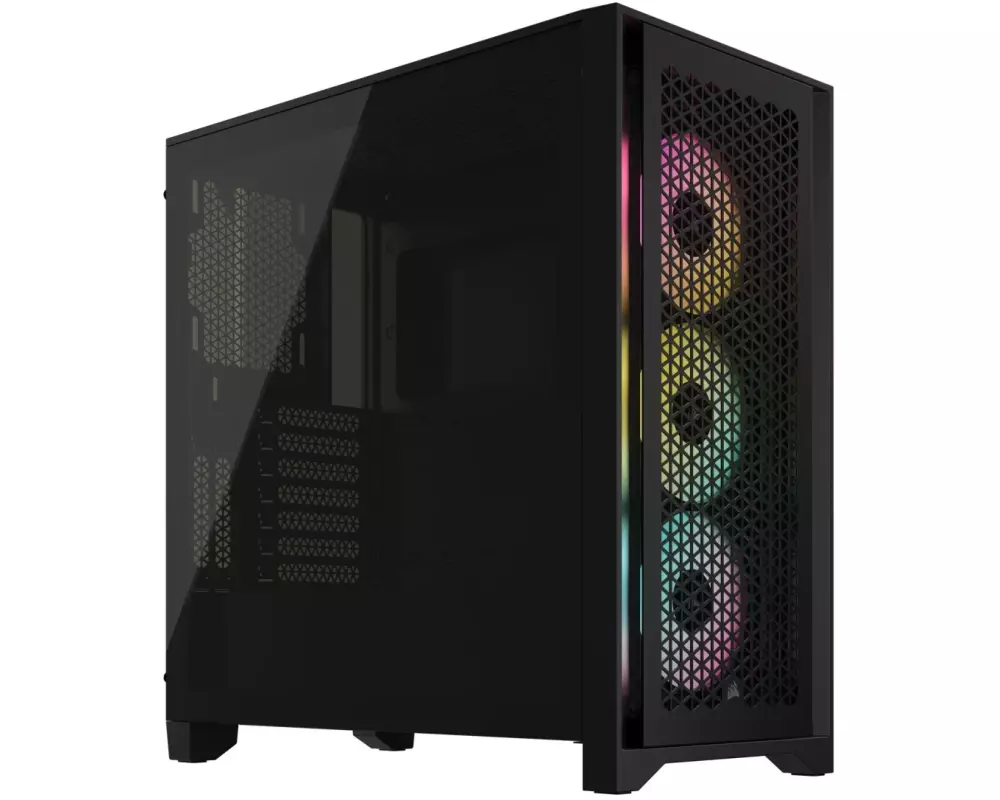 Corsair PC-Gehäuse iCUE 4000D RGB Airflow Schwarz