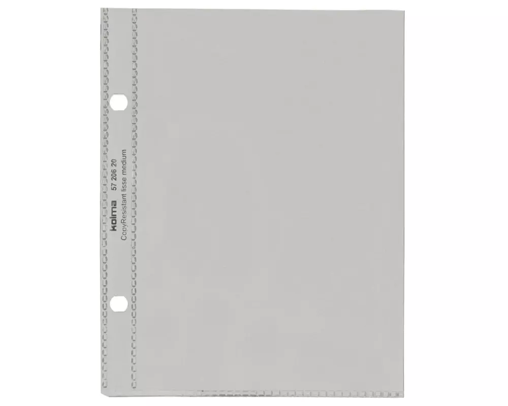 Kolma Zeigetasche A6 Transparent, 100 Stück