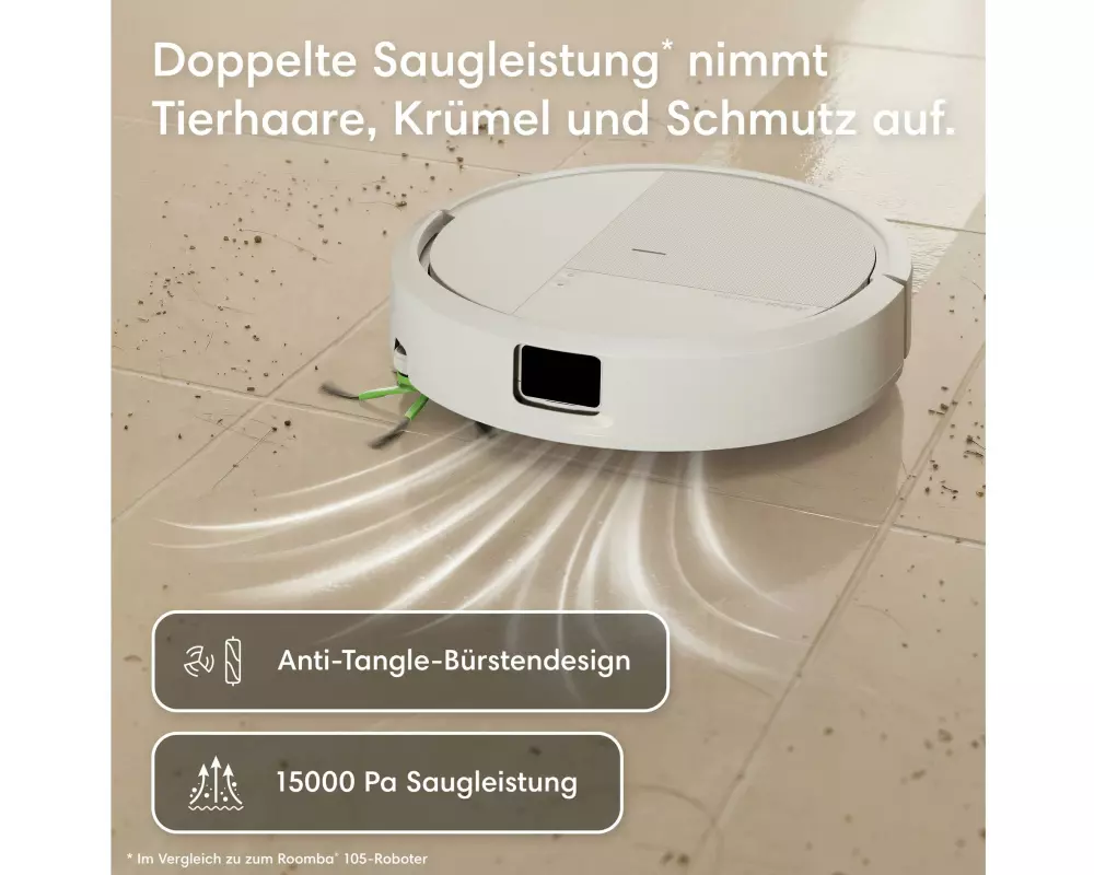 iRobot Roomba 115 Combo Weiss