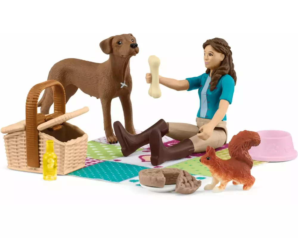 Schleich Spielfigurenset Horse Club Picknick mit Lisa