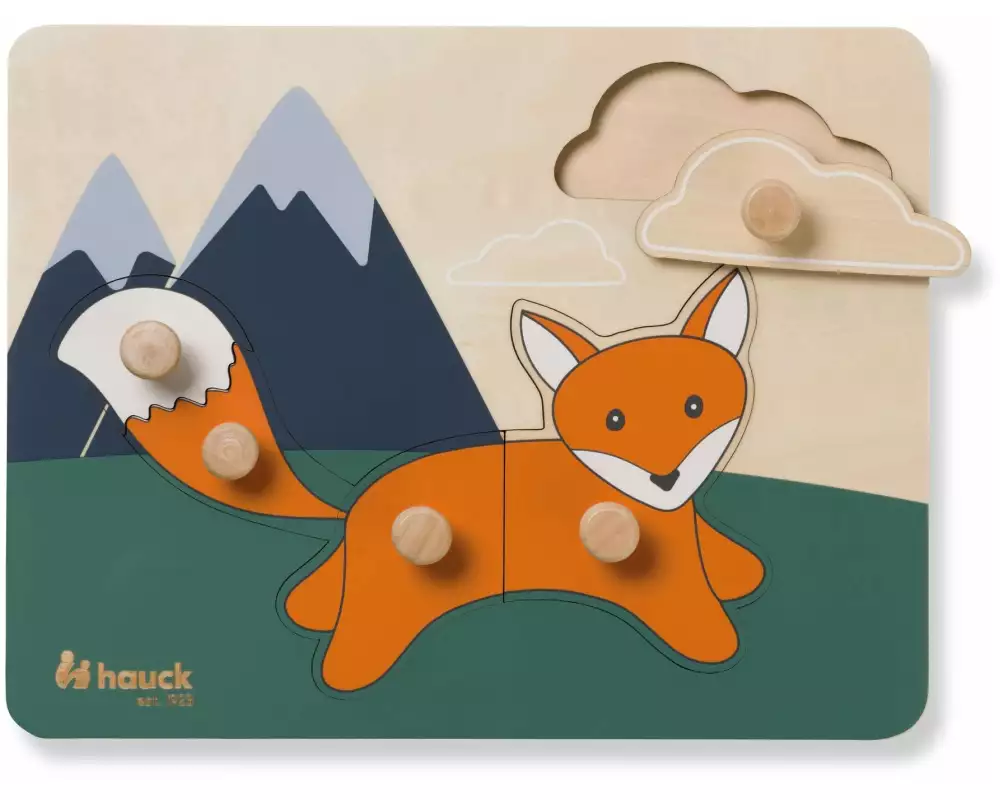 Hauck Steckspiel Puzzle N Sort Fox