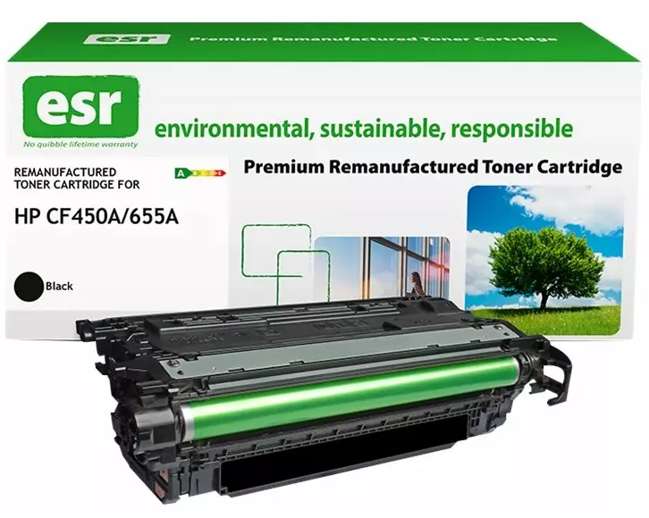ESR Toner cartridge compatible with HP CF450A black remanufactured 12.500 pages
