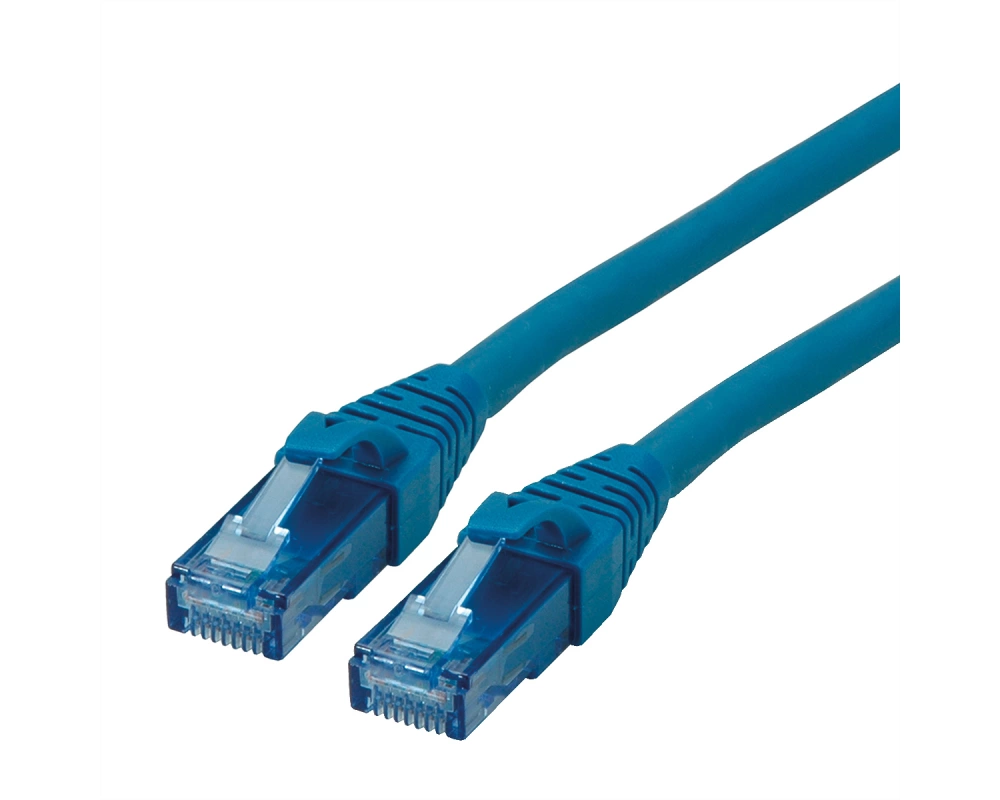 ROLINE Patchkabel Cat.6A UTP, Component Level, LSOH, blau, 1,5 m