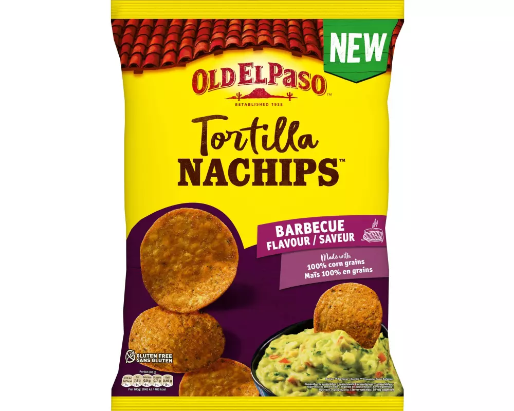 Old El Paso Chips Nachips Barbecue 170 g