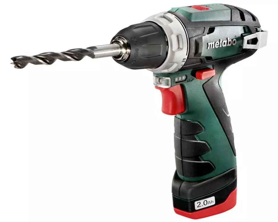 Metabo Akku-Bohrschrauber PowerMaxx BS Basic 12 V Kit 2x 2.0 Ah