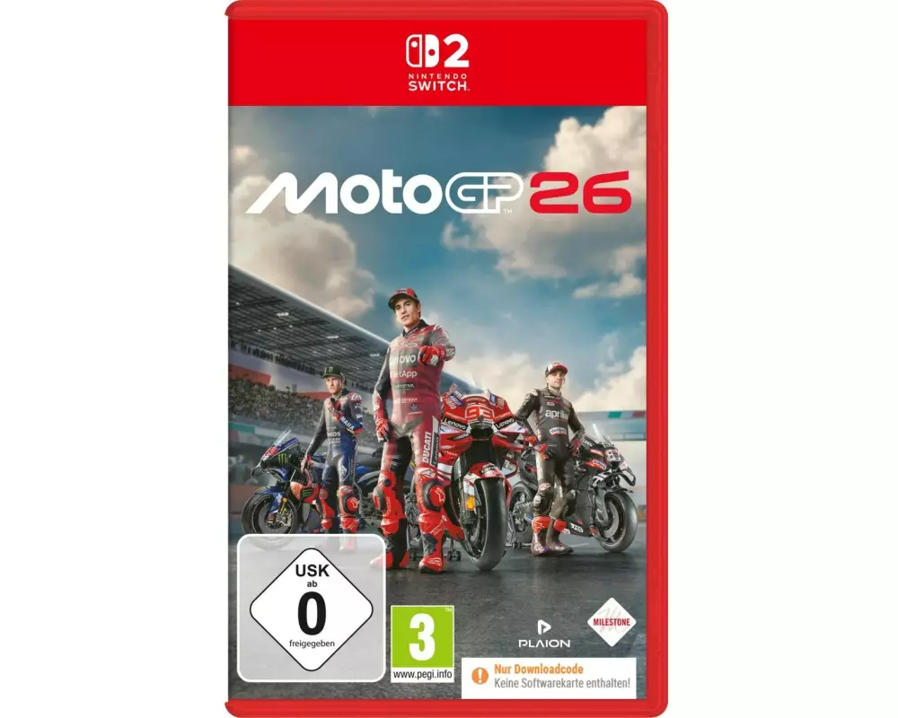 Milestone MotoGP 26 Day One Edition (Switch 2) (Code in a Box)
