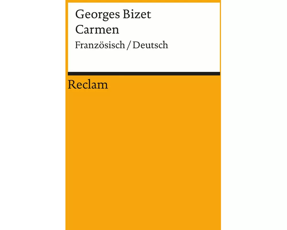 Carmen. Französisch/Deutsch