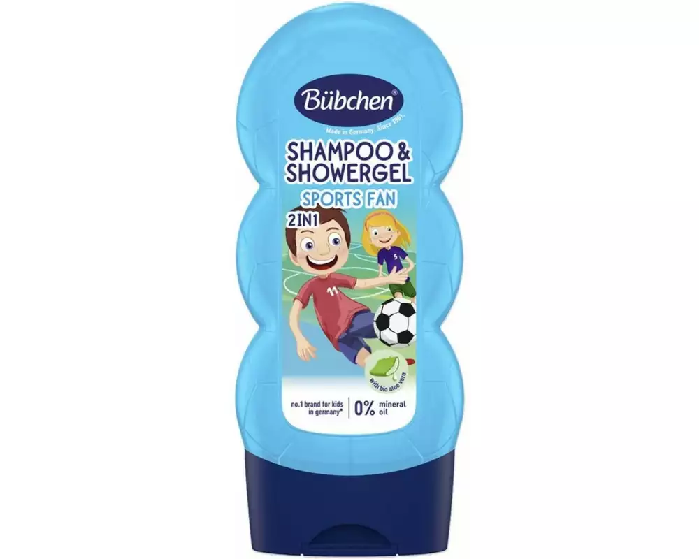 Bübchen Shampoo und Duschgel Kids 2in1 Sportsfan 230 ml