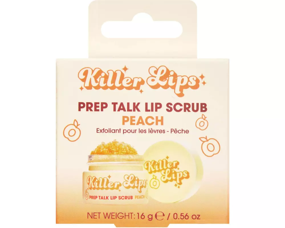 Killer Lips Lippenpflege Prep Talk Lip Scrub Peach 16 g