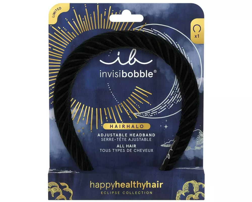 Invisibobble Haarreif HairHalo Eclipse Midnight Ring